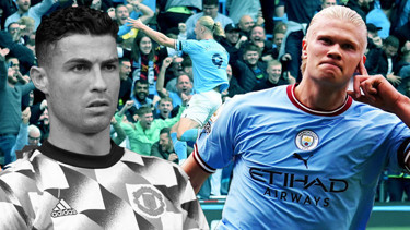 Manchester City, Manchester Unitedı 9 gollü derbide devirdi Erling Haaland rekora doymuyor, tarihe geçti