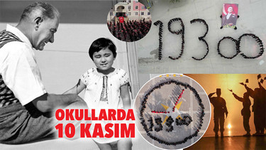 Okullarda 10 Kasım