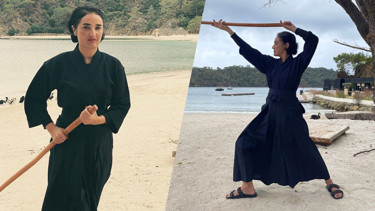 Ünlü oyuncu samuray oldu Eğitim hayatımı değiştirdi