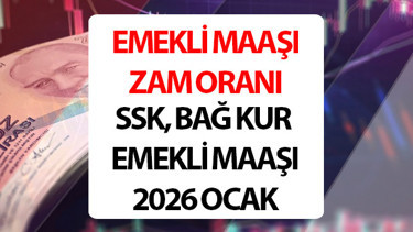 YENİ YIL EMEKLİ MAAŞ ZAMMI 2026 OCAK HESAPLAMA TABLOSU (5 AYLIK ENFLASYON FARKI İLE) || TÜİK enflasyon oranlarına göre yılbaşı SSK Bağ Kur emekli maaşı ne kadar, yüzde kaç zam yapılacak Yılbaşında en düşük emekli aylığı ne kadar olacak