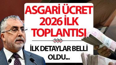 ASGARİ ÜCRET ZAMMI 2026 İLK TOPLANTISI NE ZAMAN || Bu yıl net/ brüt asgari ücret ne kadar olacak, yüzde kaç artacak İlk toplantı tarihi duyuruldu.. Bakanlık ve sendikalardan açıklamalar