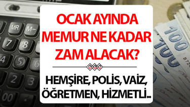 YENİ YIL MEMUR MAAŞ ZAMMI OCAK 2026 || Yılbaşında hangi memur ne kadar maaş alacak Polis, Hemşire, Öğretmen, Mühendis, Vaiz yeni yıl maaşı ne kadar olacak