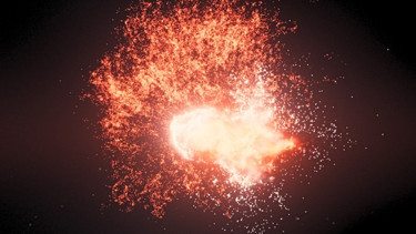 Komşu yıldızda asteroit çarpışması gözlendi