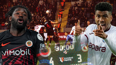 Gençlerbirliği-Trabzonspor maçı tarihe geçti: Süper Ligde 14 yıl sonra bir ilk yaşandı