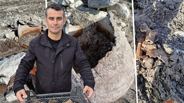 Göl çekilince küpler ortaya çıktı: İçindekiler hayrete düşürdü