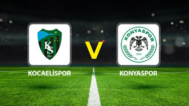 Canlı anlatım: Kocaelispor - Konyaspor maçı