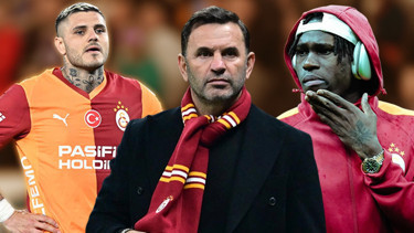 Galatasarayda Göztepe maçı öncesi Icardi ve Singo kararı