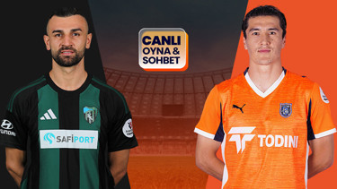 Kocaelispor, Başakşehiri ağırlıyor Maçın heyecanı canlı sohbet ile Mislide