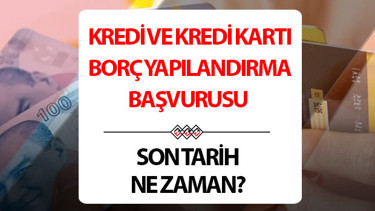 KREDİ VE KREDİ KARTI BORÇ YAPILANDIRMA BAŞVURUSU VE ŞARTLARI 2026 | BDDK kredi kartı ve ihtiyaç kredisi borcu yapılandırma başvurusu ne zaman bitiyor, başvuru şartları neler, kimleri kapsıyor Son tarih yaklaştı İşte kredi kartı borç yapılandırma şartları...