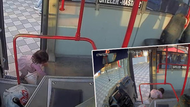 Otobüste tek başına: Emekleyerek otobüse bindi, şoför fark etti Ağlamasa sabaha kadar otobüste kalabilirdi