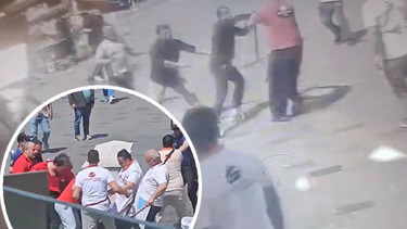 Yer: Taksim Esnafı sindireceklerini sandılar: Sopalarla gelip tekme tokat dayak yediler