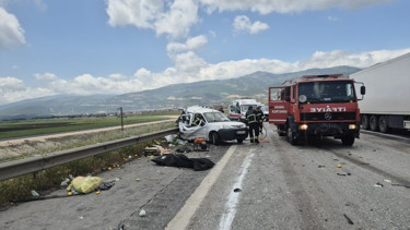 Gaziantepte feci kazada 2 can kaybı, 2 yaralı