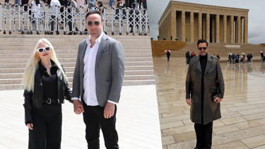 Konser öncesi Atamızı ziyarete geldik