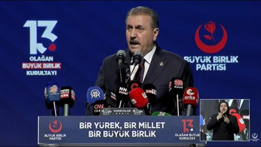 Destici, yeniden BBP Genel Başkanlığı’na seçildi