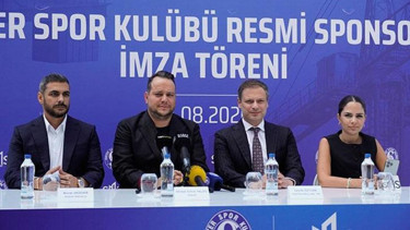 Sarıyere yeni sponsor İmzalar atıldı