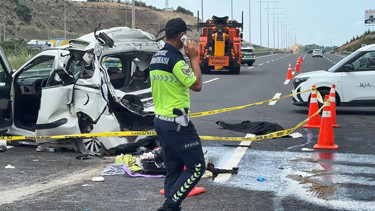 Kuzey Marmara Otoyolu Uskumruköyde kaza; 1i çocuk 3 ölü 5 yaralı
