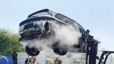 Seri yangınlar için Çin’den heyet geldi… Yanan otomobile 90 bin TL fatura