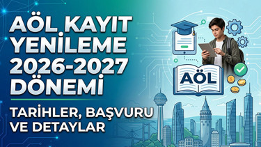 AÖL Yeni Dönem Kayıt Yenileme Tarihleri 2026-2027: MEB Açık Lise Yeni Kayıt ve Kayıt Yenileme Ne Zaman İlk Kayıt Nasıl Yapılır