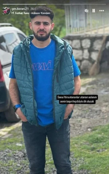 Narinin ağabeyi Baran Gürandan dikkat çeken paylaşımlar... Paylaştıktan 45 dakika sonra sildi