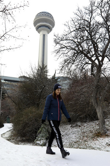Ankara’nın karla mücadelesi