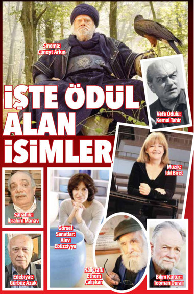 Cumhurbaşkanlığı Kültür Sanat Ödülleri sahiplerini buldu... Ruhumuzu esaretten kurtaracağız