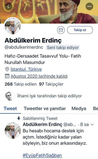 Bu adamı bulun: Mürit mi, kışkırtıcı mı