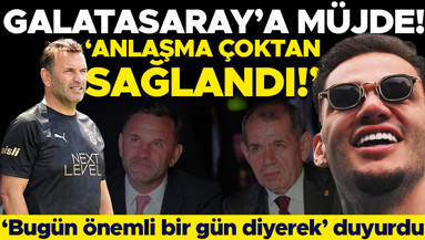 Galatasaraya müjdeyi Bugün önemli birgün diyerek duyurdu Çoktan anlaşma sağlandı