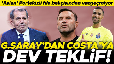 Galatasaray, Diego Costadan vazgeçmiyor: Portekizliler yapılan dev teklifi duyurdu