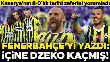 Fenerbahçenin tarihi 8-0lık Eyüpspor zaferini yazdı: İçine Dzeko kaçmış