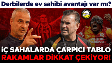 Galatasaray-Fenerbahçe derbilerinde ev sahibi avantajı var mı Rakamlar dikkat çe