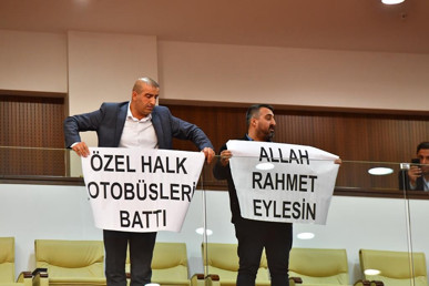 Destek bitti protesto geldi