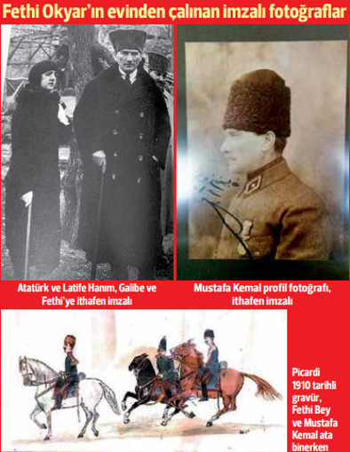 Atatürk imzası toplayan hırsız