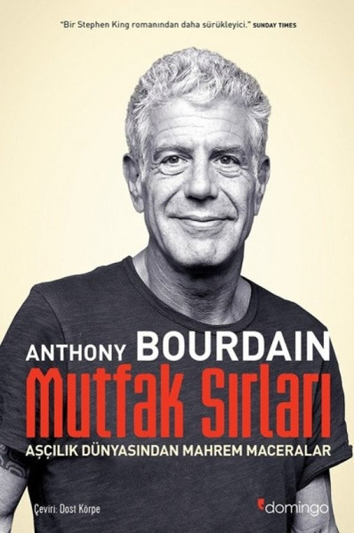 Anthony Bourdain’in anı kitabı Mutfak Sırlarına özel baskı