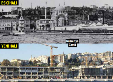 İstanbul’un Tophane kıyısındaki... Rezalet