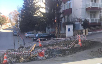 Kaldırımda işyeri işgali
