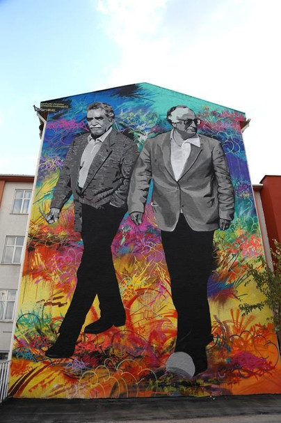 Binalar tuvale dönüşüyor