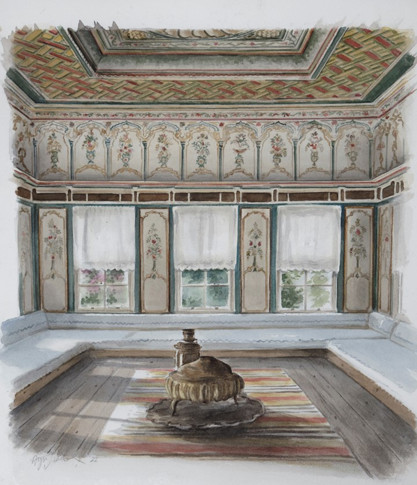 Geleneksel ev hayatının izleri