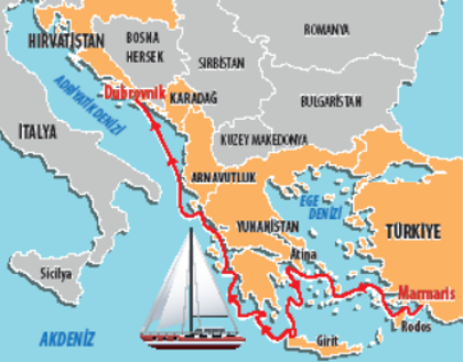 Gece zifiri boşluğa yelken açarken...