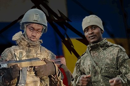 Afrikalı gençler Rusya’nın ölüm hattında