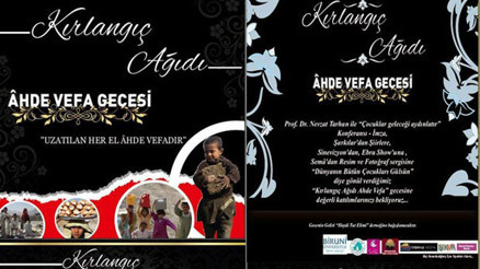 65 yazar çocuklar ölmesin diye bir arada