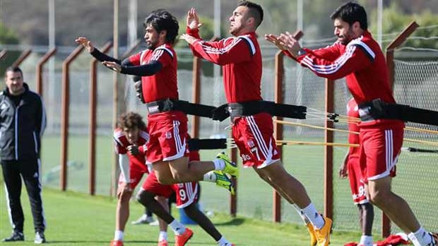 Sivasspor Beşiktaş maçı hazırlıklarını sürdürüyor