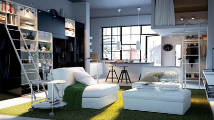 Stüdyo daireler için dekorasyon önerileri