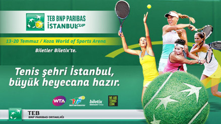 Tenisin Yıldızları TEB BNP Paribas Istanbul Cup’ta
