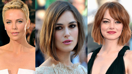 Ünlülerde kısa saç modası