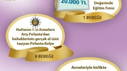 Her bebek ailesinin yıldızıdır
