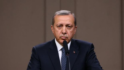Cumhurbaşkanı Recep Tayyip Erdoğan İKVnin toplantısında konuşuyor
