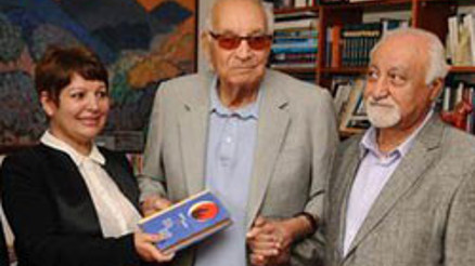 Ermeni heyet Yaşar Kemale evinde