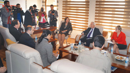 3 elçiden Dicle’ye ziyaret