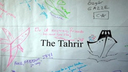 Özgürlük gemisinde özgürlük nöbeti Özgürlük gemisinde özgürlük nöbeti