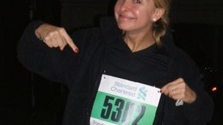 Dubai Maratonunda dünyanın en hızlı maratoncusu dönerken ben daha gidiyordum :)